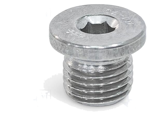 Zeskantkraagplug; zonder afdichting; Schroefdr: M10; DIN 908 Zeskantkraagplug; zonder afdichting; Schroefdr: M10; DIN 908